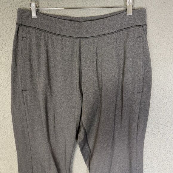 Lululemon Pants Mens Large Gray‎ Kung Fu Sweat Lounge Stretch Straight Leg - Picture 2 of 9